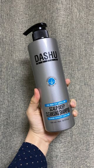 다슈코리아 다슈 데일리 두피 딥 클렌징 샴푸 500ml — 5점을 준 리뷰어가 2021년 2월 올린 사용 사진