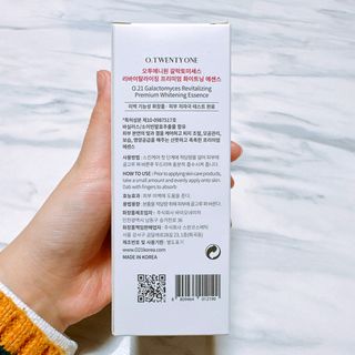 오투에니원 갈락토미세스 리바이탈라이징 프리미엄 화이트닝 에센스 50ml — 5점을 준 리뷰어가 2023년 1월 올린 사용 사진