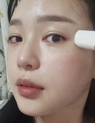 트윙클라 안티멜라 수딩 워터밤 — 4점을 준 리뷰어가 2022년 7월 올린 사용 사진