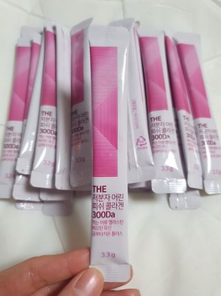 [닥터루템]THE 저분자 어린 피쉬콜라겐300Da 먹는 어류 엘라스틴 비오틴뮤신 글루타치온 플러스 1box(30포) — 5점을 준 리뷰어가 2023년 1월 올린 사용 사진