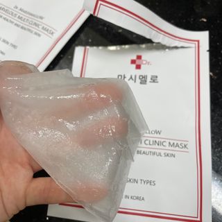 닥터마시멜로 마블러스 멀티 클리닉 마스크 — 5점을 준 리뷰어가 2021년 6월 올린 사용 사진
