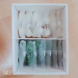 종로복떡방 레트로 3총사 바람떡 세트 — 5점을 준 리뷰어가 2021년 4월 올린 사용 사진
