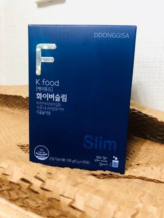 똥기사의 케이푸드 화이버슬림 — 4점을 준 리뷰어가 2021년 1월 올린 사용 사진