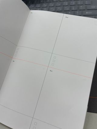 플러스엑스 오브젝트 Object by 3 크리에이티브 세트 - 아이디어노트, 위클리플래너, 스티키메모패드 — 5점을 준 리뷰어가 2022년 1월 올린 사용 사진