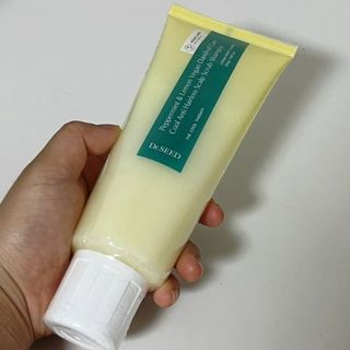 닥터시드 페퍼민트 앤 레몬 비건 비듬케어 쿨 탈모 두피 스크럽 샴푸 — 5점을 준 리뷰어가 2024년 7월 올린 사용 사진