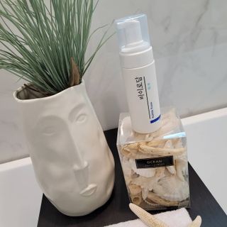 [바이로담] 저자극 약산성버블 폼 폼클렌징 150ml — 5점을 준 리뷰어가 2021년 3월 올린 사용 사진