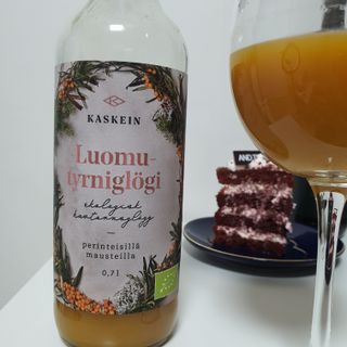 H365 [Kaskein Luomutyrniglögi] 핀란드 전통 무알콜 멀드와인 시벅톤 글로기 — 5점을 준 리뷰어가 2021년 4월 올린 사용 사진