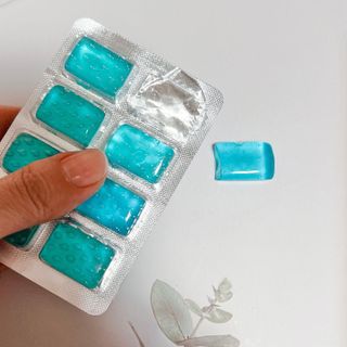 마요라 히말라야 솔트 캔디 2종-페퍼민트 맛, 라임민트 맛 — 5점을 준 리뷰어가 2022년 12월 올린 사용 사진