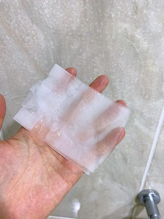 체르엠 그린 케비어 더블워터 마스크팩 5매입  2팩 — 4.5점을 준 리뷰어가 2021년 12월 올린 사용 사진