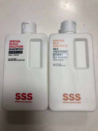 트리플에스 탈모 샴푸 275ml + 실크 트리트먼트 275ml — 5점을 준 리뷰어가 2021년 3월 올린 사용 사진