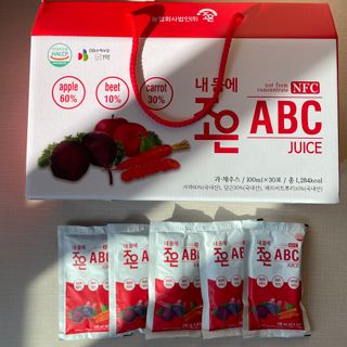 농업회사법인조은 내 몸에 조은 ABC 주스 — 5점을 준 리뷰어가 2021년 10월 올린 사용 사진