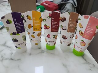 [후르디아] 골라쓰는 모찌 클렌징폼 5종 세트 — 5점을 준 리뷰어가 2021년 5월 올린 사용 사진