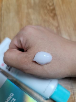 리더스코스메틱 리더스 카밍 바이오틱스 크림 마스크 — 5점을 준 리뷰어가 2021년 6월 올린 사용 사진