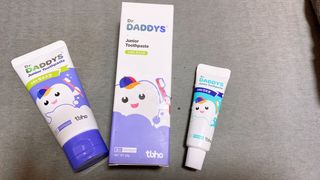 닥터데디스 안심불소 튼튼치약(청포도, 민트 중 택 1) 60g + 여행용 미니 치약 15g — 5점을 준 리뷰어가 2022년 7월 올린 사용 사진