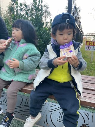 [몸엔용] 우리 아이 건강간식, 달콤한 녹용곤약젤리 디어팡 4종 — 5점을 준 리뷰어가 2021년 11월 올린 사용 사진