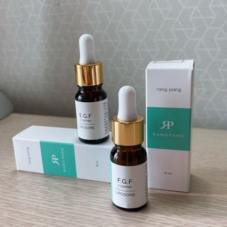 랑팡 EGF+FGF 10ppm 리포좀 앰플 원액 10ml — 3점을 준 리뷰어가 2021년 10월 올린 사용 사진