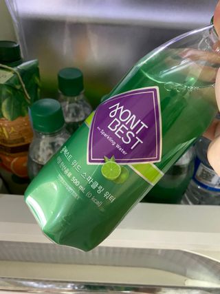 몽베스트 Montbest with Sparkling water Lime20병 — 4.5점을 준 리뷰어가 2021년 10월 올린 사용 사진
