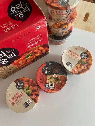 프리 [요리궁리] 타입 B (매콤,치즈,매콤까르보) 꽃떡볶이 6개입 세트 — 5점을 준 리뷰어가 2024년 12월 올린 사용 사진