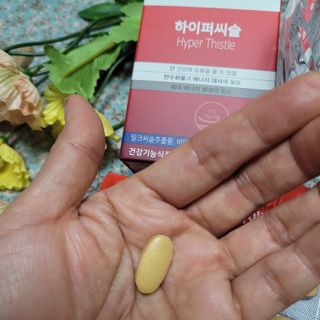 뉴트리션팩토리 비타프렙 하이퍼씨슬 밀크씨슬 900mg — 5점을 준 리뷰어가 2021년 7월 올린 사용 사진
