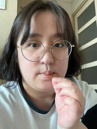 프리마인 귀족의 콜라겐, 92배 흡수율. 럭셔리 프리미엄 셀라브 콜라겐필름 30매 — 5점을 준 리뷰어가 2022년 4월 올린 사용 사진