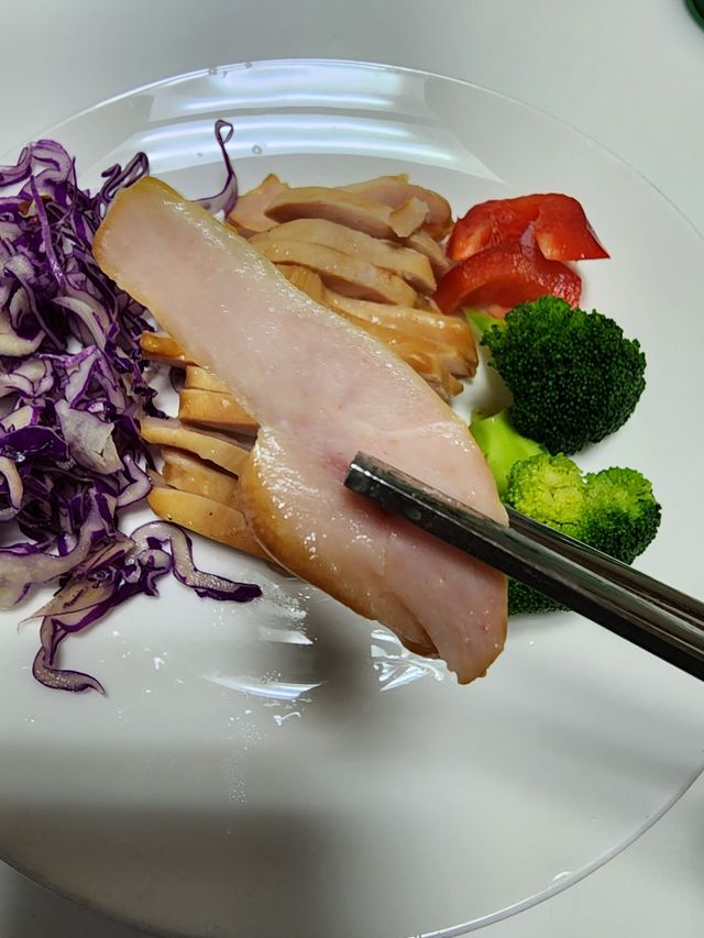 한끼통살 슬라이스 닭가슴살 리뷰 사진