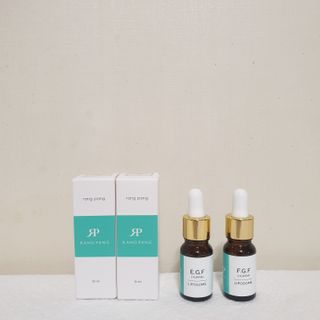 랑팡 EGF+FGF 10ppm 리포좀 앰플 원액 10ml — 4점을 준 리뷰어가 2021년 10월 올린 사용 사진