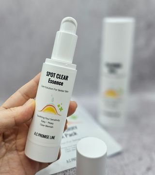 A.C PROMISE LINE 임상시험회사에서 제대로 만든, 민감성피부를 위한 트러블 기초라인 — 5점을 준 리뷰어가 2023년 7월 올린 사용 사진