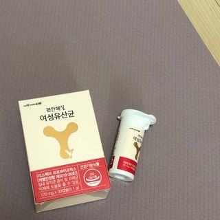 메이준뉴트리 메이준쎌 편안해질 여성유산균 — 5점을 준 리뷰어가 2021년 2월 올린 사용 사진