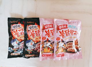 삼양냉동 [삼양] 얇은피불닭왕교자+얇은피까르보불닭왕교자 총4팩 — 5점을 준 리뷰어가 2021년 2월 올린 사용 사진