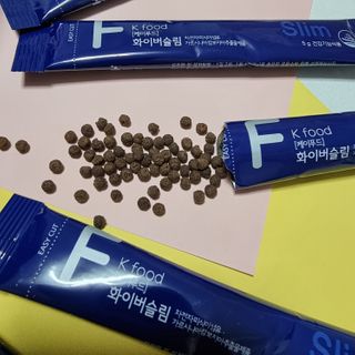 똥기사의 케이푸드 화이버슬림 — 5점을 준 리뷰어가 2021년 2월 올린 사용 사진