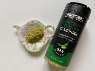 우주쿡 천연조미료 고메 프리미엄 시즈닝 6종 택1 청양고추+ /대파 /깻잎 /마늘 /생강 /표고버섯 — 5점을 준 리뷰어가 2021년 8월 올린 사용 사진