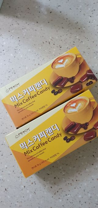 (주) 피치코리아 믹스커피캔디76g x2개입 — 5점을 준 리뷰어가 2022년 11월 올린 사용 사진