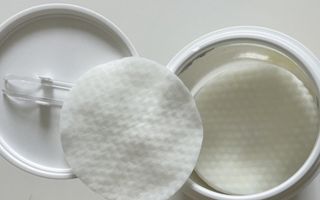 랑벨 비타 에너지 잡티 앰플 패드 65매 (투명하고 밝은 얼굴 광채패드) — 4점을 준 리뷰어가 2022년 6월 올린 사용 사진