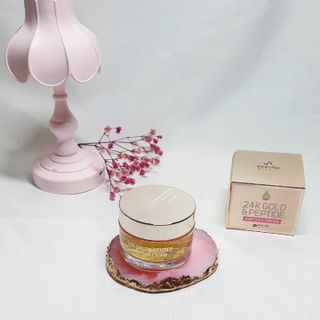 아이앤립 / EYENLIP 아이앤립 24K 골드 N 펩타이드 앰플 크림 — 5점을 준 리뷰어가 2021년 7월 올린 사용 사진