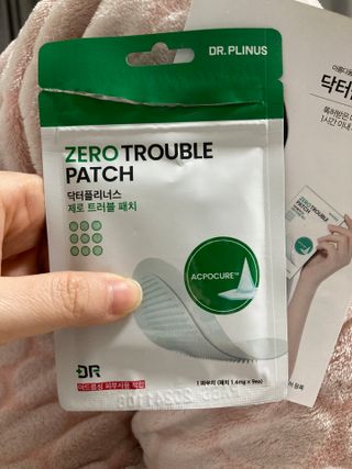 닥터플리너스 제로 트러블 패치 27ea — 5점을 준 리뷰어가 2022년 2월 올린 사용 사진