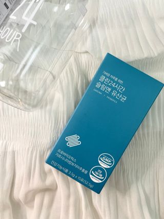 클린24시간 1BOX(5포) + 전용보틀(500ml) — 5점을 준 리뷰어가 2023년 6월 올린 사용 사진