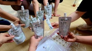 [이롬] 오크라 마시는 뷰티드링크 100mL x 20입 — 5점을 준 리뷰어가 2022년 9월 올린 사용 사진