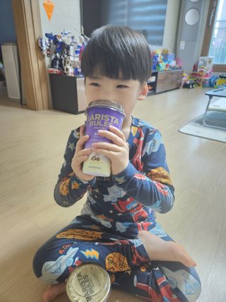 바리스타룰스 돌체 라떼 — 5점을 준 리뷰어가 2023년 4월 올린 사용 사진