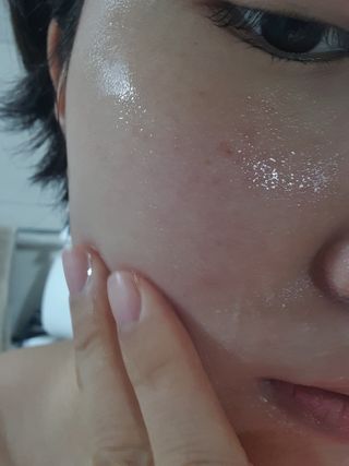 화이트리 비움 약산성 클렌징젤 ,마일드 필링젤 세트 — 5점을 준 리뷰어가 2021년 1월 올린 사용 사진