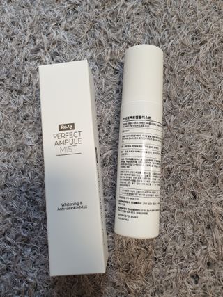 리생 [Re생] 퍼팩트 앰플 이중 기능성 미스트 100ml  피부미백 주름개선 = 총 2개 200ml 증정 — 5점을 준 리뷰어가 2021년 9월 올린 사용 사진