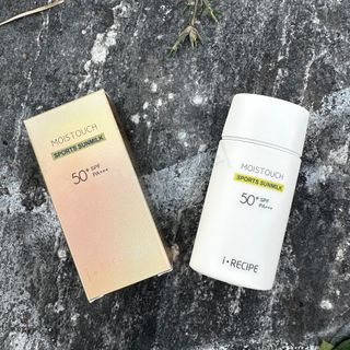 아이레시피 모이스트터치 스포츠 선밀크 50ml (SPF50+ PA+++) — 5점을 준 리뷰어가 2023년 6월 올린 사용 사진