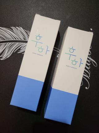 [심폐소생소] 무불소 임산부 천연 치약 — 5점을 준 리뷰어가 2021년 9월 올린 사용 사진