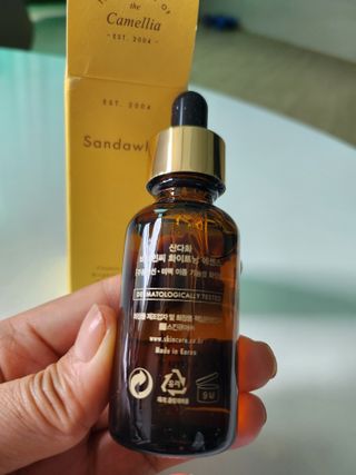 스킨큐어 산다화 비타민c 화이트닝 에센스 30ml — 5점을 준 리뷰어가 2023년 7월 올린 사용 사진