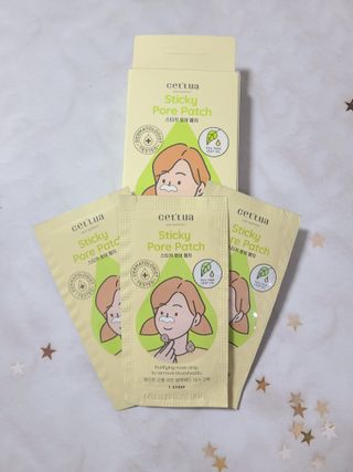 세뚜아(Cettua) 세뚜아 스티키 포어 패치 Cettua Sticky Pore Patch — 5점을 준 리뷰어가 2023년 8월 올린 사용 사진