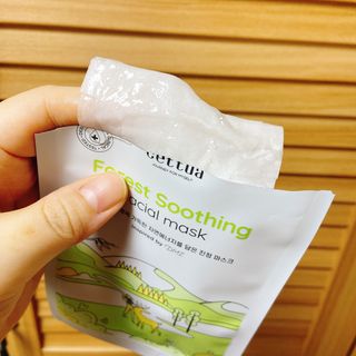 세뚜아(Cettua) 나우[세뚜아] 포레스트 수딩 마스크 Cettual Forest  Soothing Mask 4매 — 5점을 준 리뷰어가 2024년 3월 올린 사용 사진