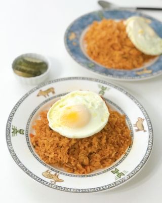 [푸딩팩토리] 요잇조잇 닭갈비 닭가슴살/김치 닭가슴살 곤약볶음밥 2종 (김치볶음밥 2개 닭갈비 볶음밥 1개) — 3.5점을 준 리뷰어가 2022년 7월 올린 사용 사진