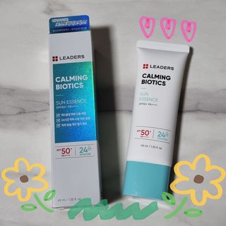 리더스코스메틱 리더스 카밍 바이오틱스 선 에센스 SPF 50+ PA++++ — 5점을 준 리뷰어가 2022년 5월 올린 사용 사진