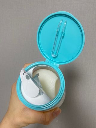 리더스코스메틱 리더스 카밍 바이오틱스 퀵 수딩 패드 — 5점을 준 리뷰어가 2022년 4월 올린 사용 사진