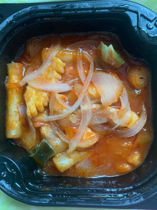 한성기업 무볼레 닭떡볶이+해물떡볶이 2종 세트 — 5점을 준 리뷰어가 2021년 9월 올린 사용 사진