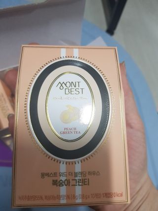 몽베스트 위드더 블랜딩 하우스 _복숭아 그린티 — 5점을 준 리뷰어가 2022년 12월 올린 사용 사진